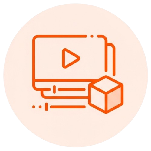 2D and 3D Animation Icon